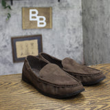 A New Day James Rouched Loafers Faux Suede 94462341 Brown 8M