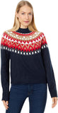 Tommy Hilfiger Women's Half-Snowflake Raglan Sweater J2XS0789