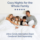 CGK Linens Comfy Breathable 4-Piece Sheet Set Antique White King