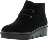 Clarks Women's Airabell Zip Ankle Boot 26163310 Black Suede 7M