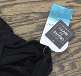 Swim Solutions Tunnel Tankini Swim Top 807099 Black 14