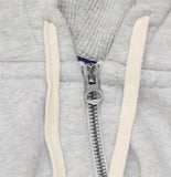 Polo Ralph Lauren Full Zip Fleece Lined Drawstring Hoodie Jacket Gray M