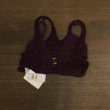 Becca Womens Muse Meh Ariadne Swim Bikini Swim Top 733257 Aubergine Purple S