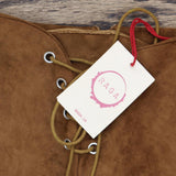 Raga Womens Faux Suede Short Mini Skirt Brown Rivka L