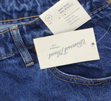 Universal Thread Womens Mid-Rise Cuffed 90's Baggy Jeans Dark Wash Blue 17