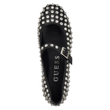Guess Womens KALIDAL Mary Jane Flat Rhinestone GWKALIDAL Black 7.5M