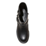 Universal Thread Womens Connor Harness Buckle Ankle Boots 90511576 Black 9M
