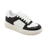 Wild Fable Womens Lola Lace-Up Sneakers with Memory Foam Insole Black White 8.5M