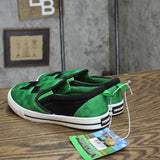 Minecraft Boys Creeper Slip-On Shoes 167594ccfccc65 Green 1