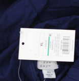 A New Day Cotton Sleeveless Adjustable Strap Open Back Maxi Dress Navy Blue XL