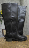 A New Day Womens Hattie Boots Faux Leather 94637544 Black 7M
