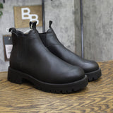 Universal Thread Womens Zora Boots Faux Leather Chelsea 94637403 Black 8M