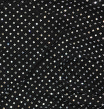 DKNY Petite Sleeveless Studded Cowl-Back Side Zip Dress Black / Silver 6P