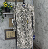 Chaps Womens Faux Wrap Knit Dress CHTAN246