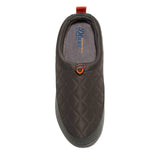 Dluxe By Dearfoams Mens Corey All Day Slide Slippers Gray / Orange S (7-8)