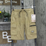 Levi's Boys Loose Fit Nylon Cargo Shorts 91M383-Y16 Harvest GoldBrown M