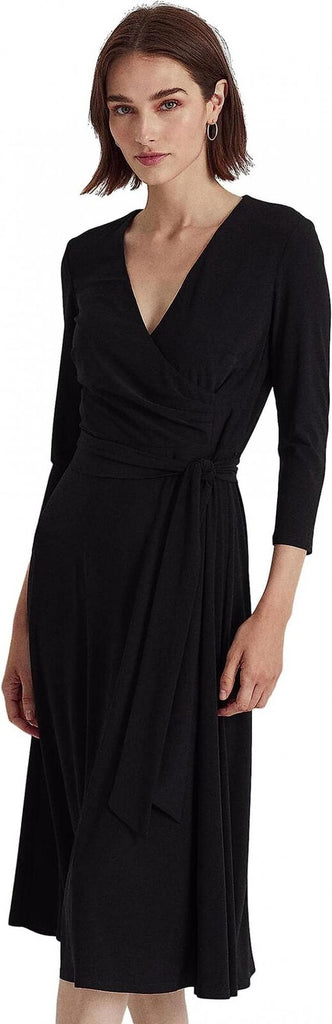 Lauren Ralph Lauren Belted Surplice Jersey V-Neck Dress 250769904004 B Biggybargains Lauren Ralph Lauren Belted Surplice Jersey V-Neck Dress 250769904004 B Biggybargains