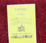 Garland Rug Sheridan Plush Washable Nylon Bath Runner Rug Chili Pepper Red 22x60