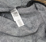 Universal Thread Womens Short Sleeve Collared Button-Down Shirt Black Floral XL