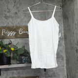 Motherhood Maternity Maternity Scoop Neck Cami Tank 91602-10 White S