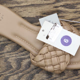 A New Day Womens Carissa Slide Sandals 86812464 Tan Brown 6M