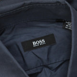 Boss by Hugo Boss Mens No Button Cuff Links French Up Dress Shirt Slate 43 17