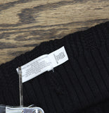 On 34th Womens Rib-Knit Beanie Pom Pom Cuffed MO1542501 Black