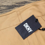 DKNY Women's Frosted High-Rise Zip-Front Twill Shorts P3EW8Q85