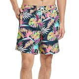 Original Use Mens 7" Parrotdise Swim Trunks 89566957 Navy Blue S