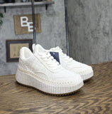 Universal Thread Persephone Sneakers with Memory Foam Insole White Multi 6M