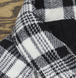Woolrich X TGT Pattern Quilted Snap Closure Jacket Shacket Black / White 2XL