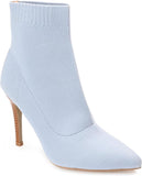 Journee Collection Milyna Tru Comfort Foam Pull On Stiletto Booties Blue 9M