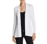 Vince Camuto Womens Open Front Cardigan 9199679 Ultra White S