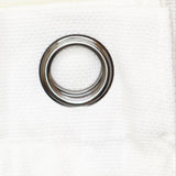 Regal Home Light-Filtering Grommet Top Single Curtain Panel White 38" x 84"