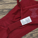 Calvin Klein Womens Perfectly Fit Full Figure Bra QF6609 Red Carpet XS