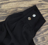 DKNY Belted Collared Tie Waist Jumpsuit DD3K284A Black 6