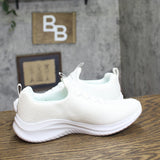 S Sport By Skechers 2.0 Memory Foam Insole Pull On Slip-On Sneakers White 6.5M