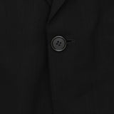 Hugo Boss Mens Vintage Wool 3-Button Suit Jacket Coat 166f4bb01a47c2 Black 40R