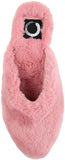 Journee Collection Womens Faux Fur Sundown Slipper SUNDOWN-MAU Mauve Pink 6M