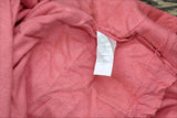 Logo By Lori Goldstein Womens French Terry Open Front Hoodie Coral Petal Pink L