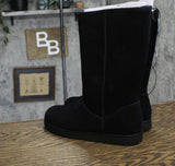 Universal Thread Womens Sarah Suede Shearling Winter Boots 91467407 Black 8M