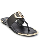 DKNY Women's Halcott Logo Sandals K4051669 Black 9.5M