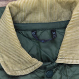 Lavenham Mens Vintage England Quilted Nylon Coat Jacket Green See Measurements