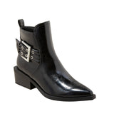 Wild Fable Giovanna Buckle Western Ankle Boots Memory Foam Insole Black 6.5M