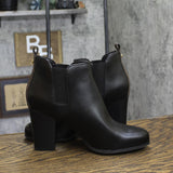 Michael Michael Kors Womens Evaline Heeled Bootie Pull On Dress Black Multi 11M