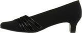 Easy Street Entice Squared Toe Pumps Women's Shoes ENTICE Black Suede 7.5M