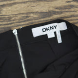 DKNY Womens Organza Cargo Skirt Sheer P4BNUWEN Black 2