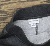 Calvin Klein Jeans Cutoff Distressed Fleece Sweatshorts Charcoal Gray 6