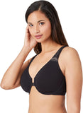 Wacoal Womens Soft Embrace Front Close Bra 851311 Black 32C