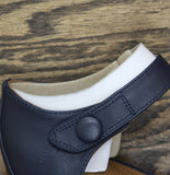 Easy Spirit Block Heel Clarice Wedge Heels SECLARICE Dark Blue 5.5M